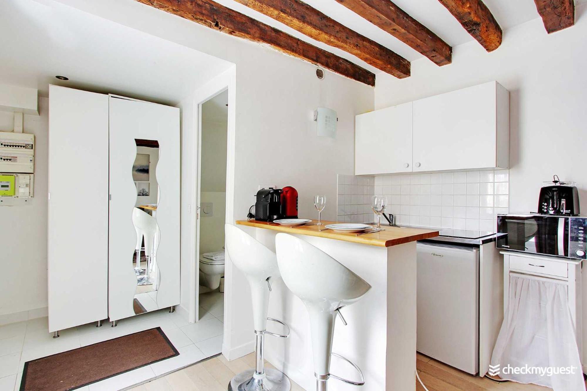 Cozy Studio 2P - Rue Mouffetard Paris Extérieur photo